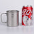 Keith Outdoor Titanium Water Mugs With Folding Handles Titanium Lids Drinkware Camping Cups Ultralight Travel Mug 220ml-900ml