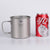 Keith Outdoor Titanium Water Mugs With Folding Handles Titanium Lids Drinkware Camping Cups Ultralight Travel Mug 220ml-900ml