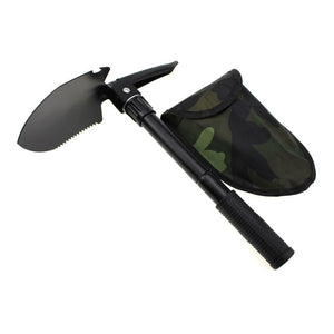 Shovel Outdoor Survival Camping Equipment Survival Multi Tools Accessories Pocket Folding Metal Field Tactical Sapper Shovel